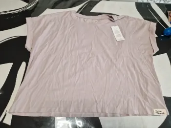 Tee shirt pyjama coton rose lilas etam taille L