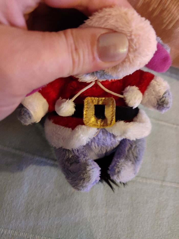 Porte clefs bourriquet noel - photo numéro 2