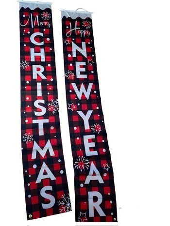 Bannières de noël neuves