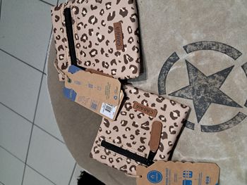 Pochette Cabaia latérale X2 léopard 🐆