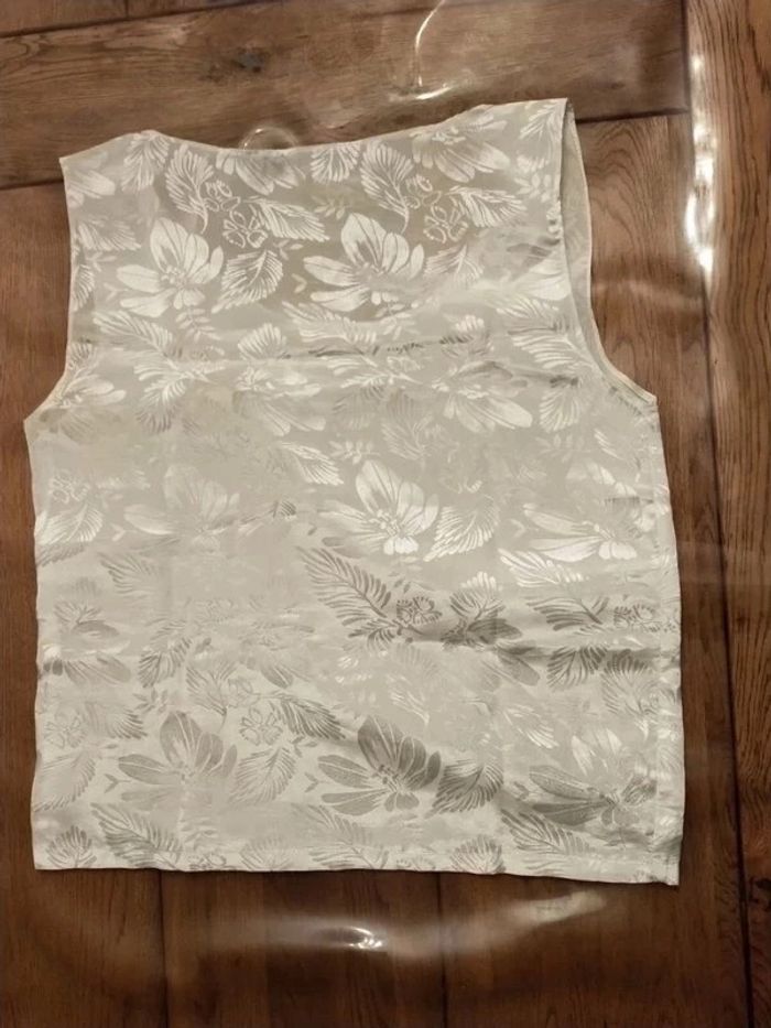 Débardeur satiné vintage - photo numéro 2