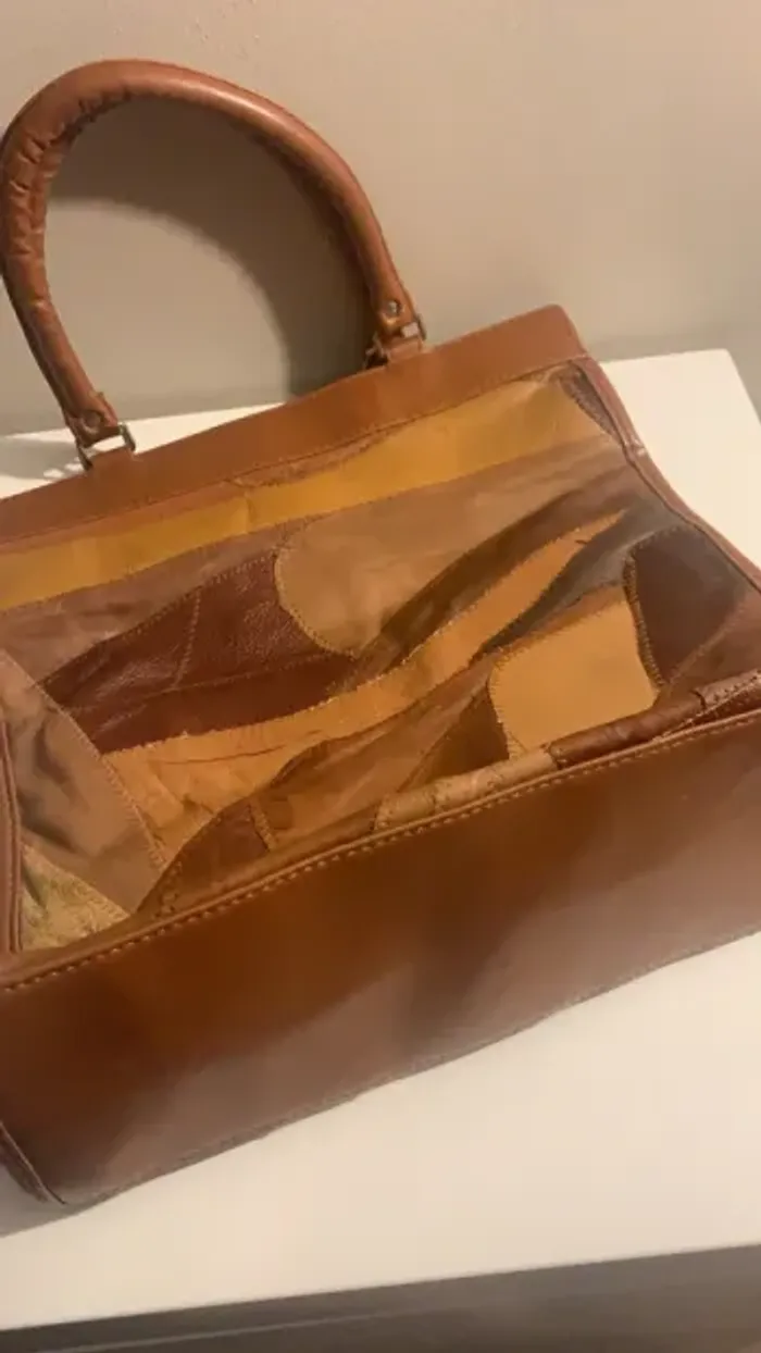 Sac en cuir neuf - photo numéro 2