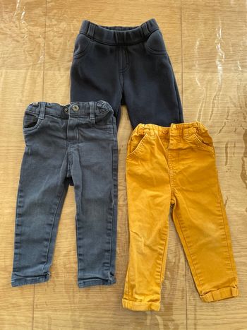 Lot 3 pantalons 18 mois
