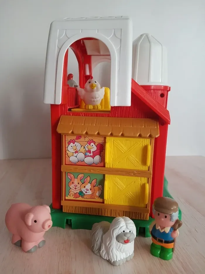 Silo avec ferme interactive Little people de Fisher Price et animaux - photo numéro 9