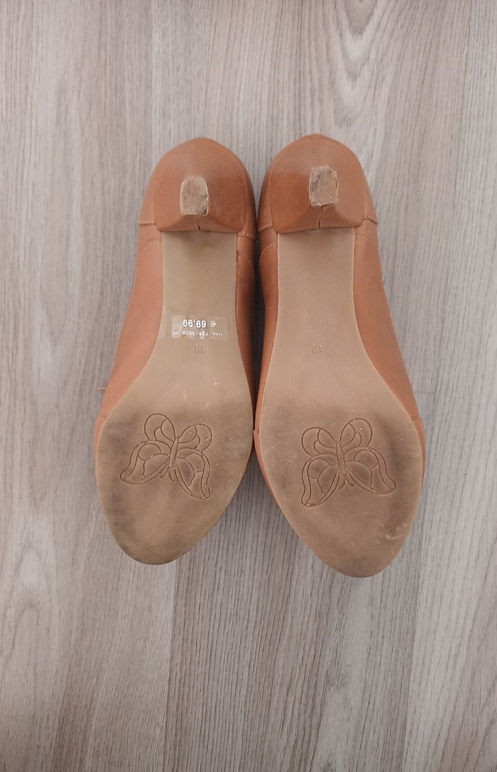 Bottines derbies à talon épais 39 - photo numéro 4