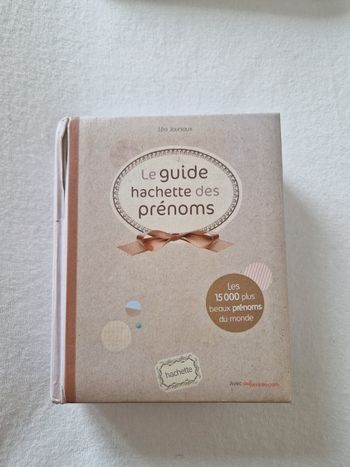 Livre prénoms enfant