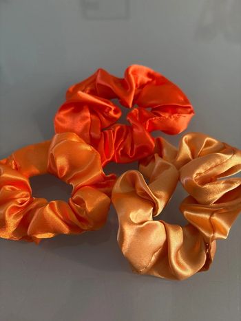 Lot chouchou orange