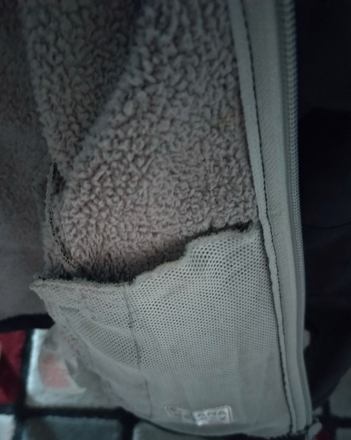 Veste imperméable chaude intérieur polaire "Quechua" en parfait état - photo numéro 7