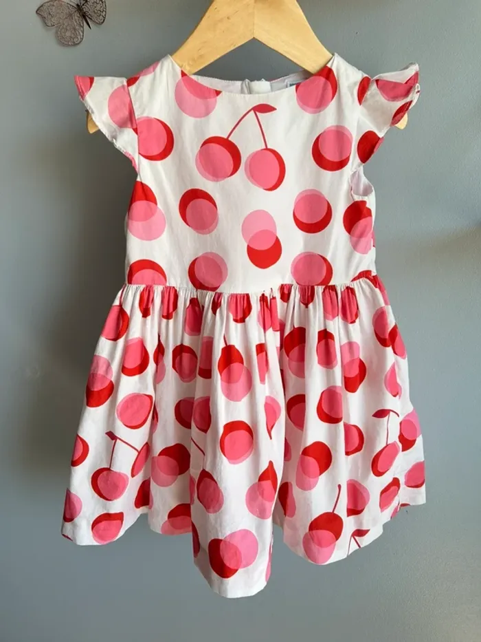 Robe d’été Jacadi fille 3 ans Tbe