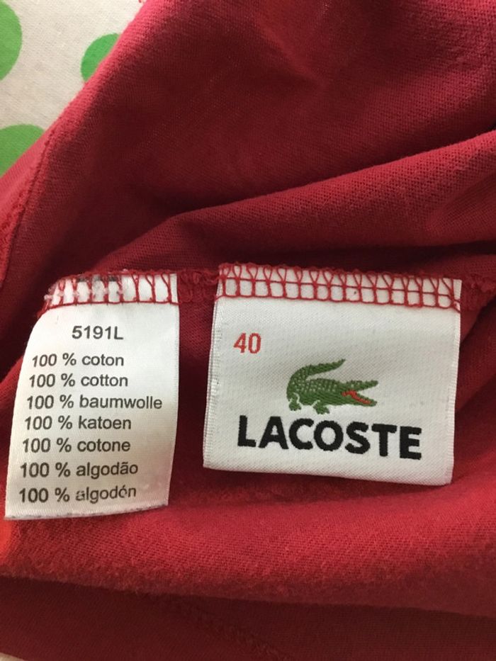 Polo t-shirt Lacoste - photo numéro 6