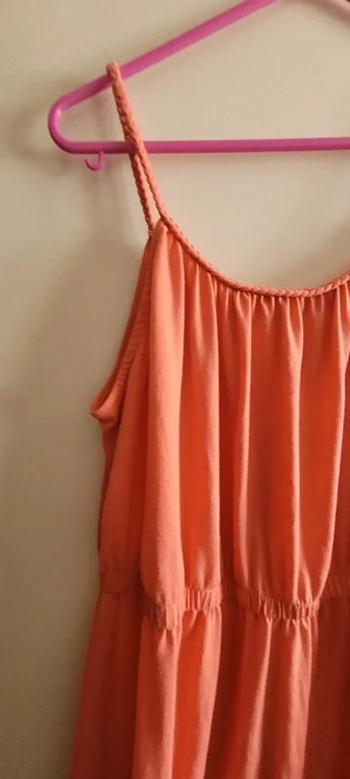 Robe été orange - photo numéro 6