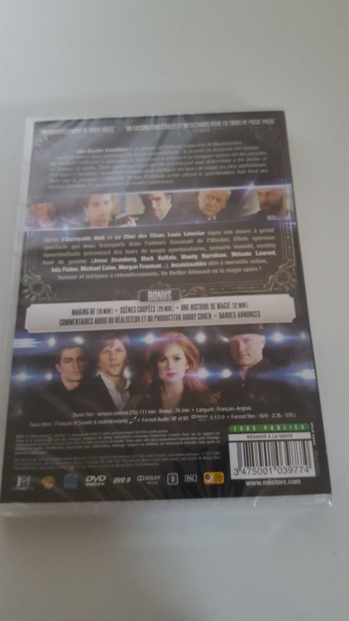 DVD neuf du film : "Insaisissables" - photo numéro 2