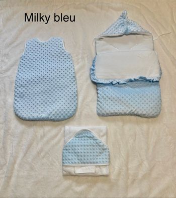 Ensemble Nid d’ange / cape de bain / gigoteuse