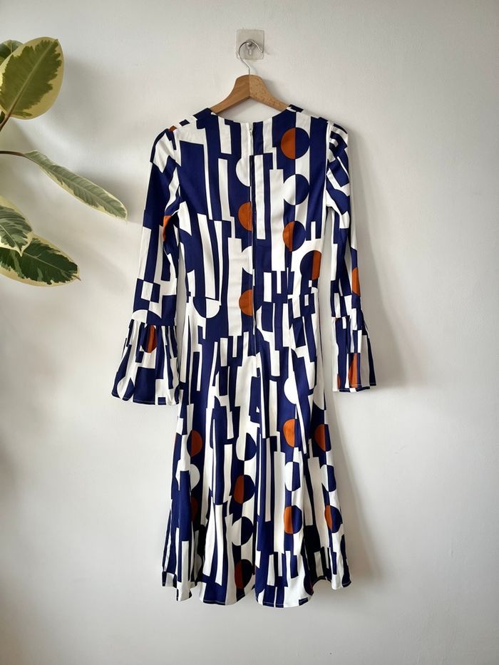 Robe midi imprimé géométrique - Dolorès Promesas - Taille 36 - photo numéro 2
