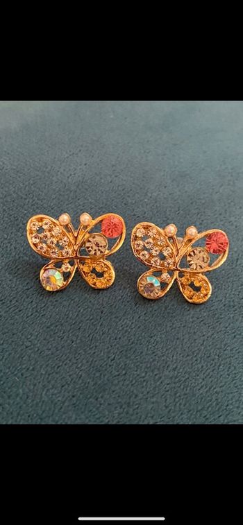Boucles d oreilles papillon
