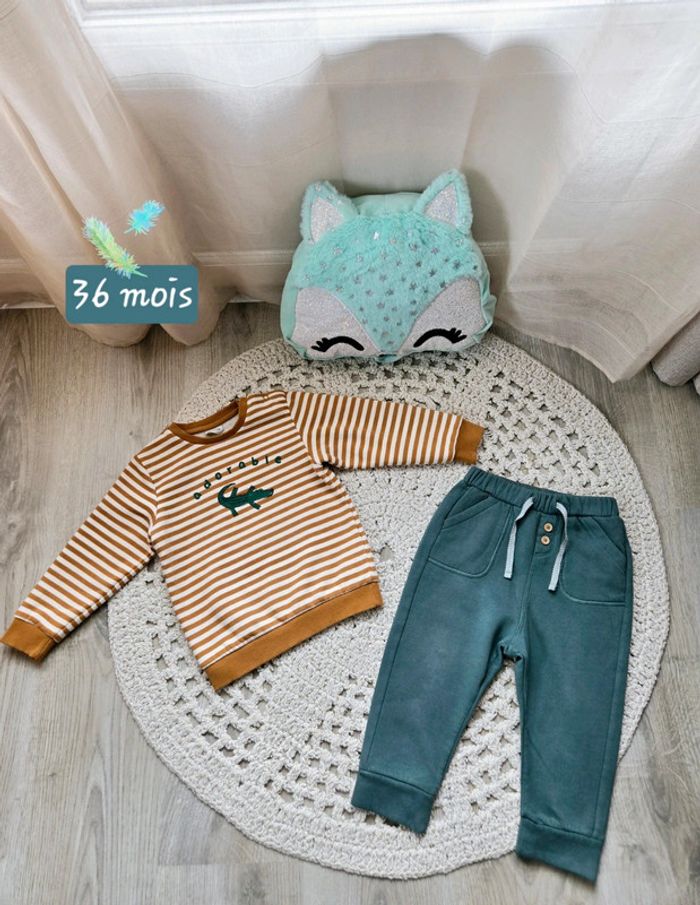Boy: ensemble croco TAO 36 mois