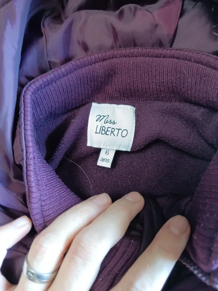 Manteau doudounes fille 6 ans - photo numéro 2