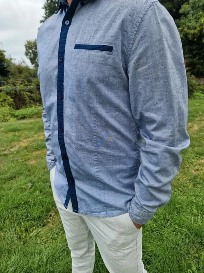 👔 Chemise Slim Fit Bonobo - Taille M 👔 - photo numéro 2