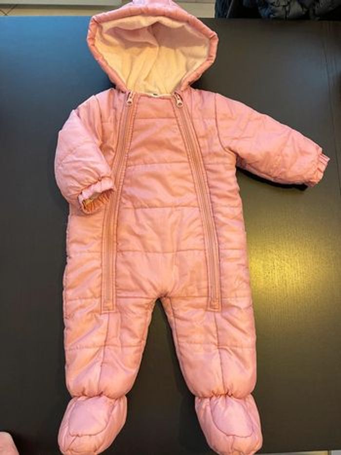 Combi pilote chaude bébé fille