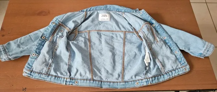 Veste en jean taille 3-4 ans - photo numéro 4