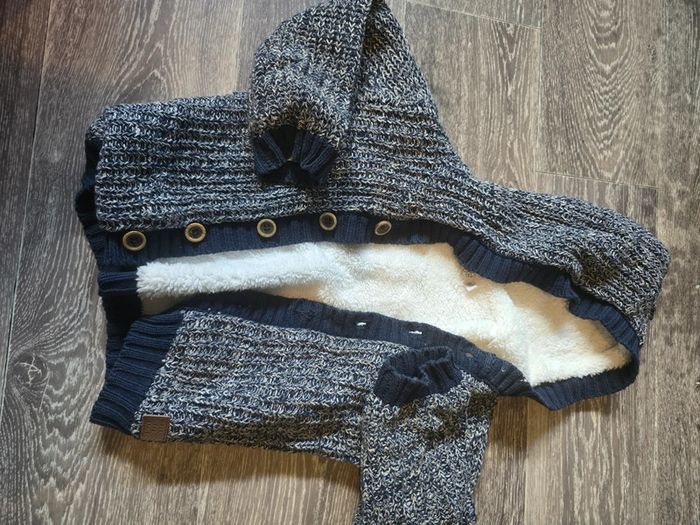 Veste avec doudou enfant