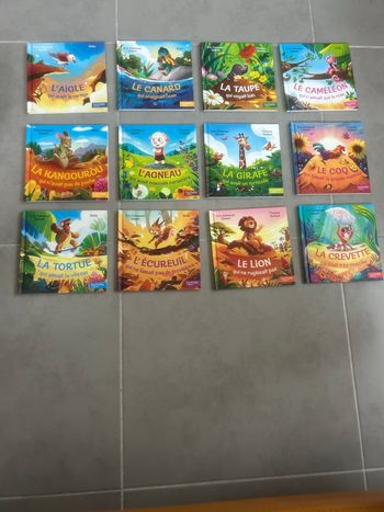 Lot de 12 livres même collection McDonald's neuf enfant 