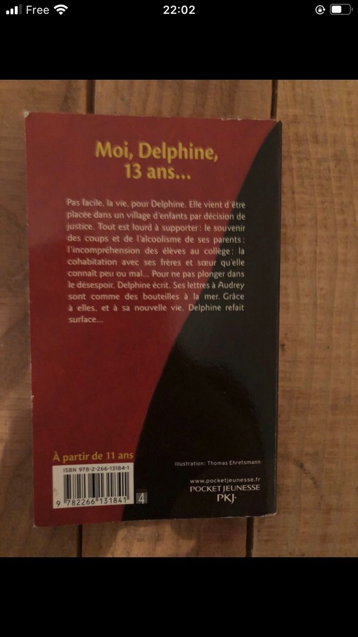 Livre « Moi, Delphine 13 ans » - photo numéro 2