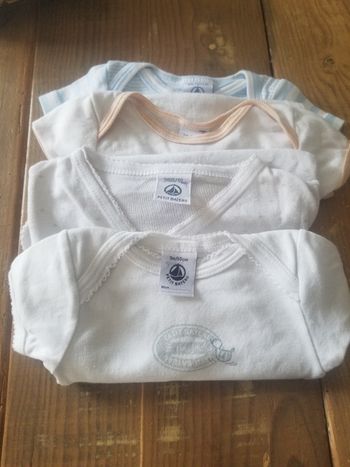 Lot bodies petit bateau