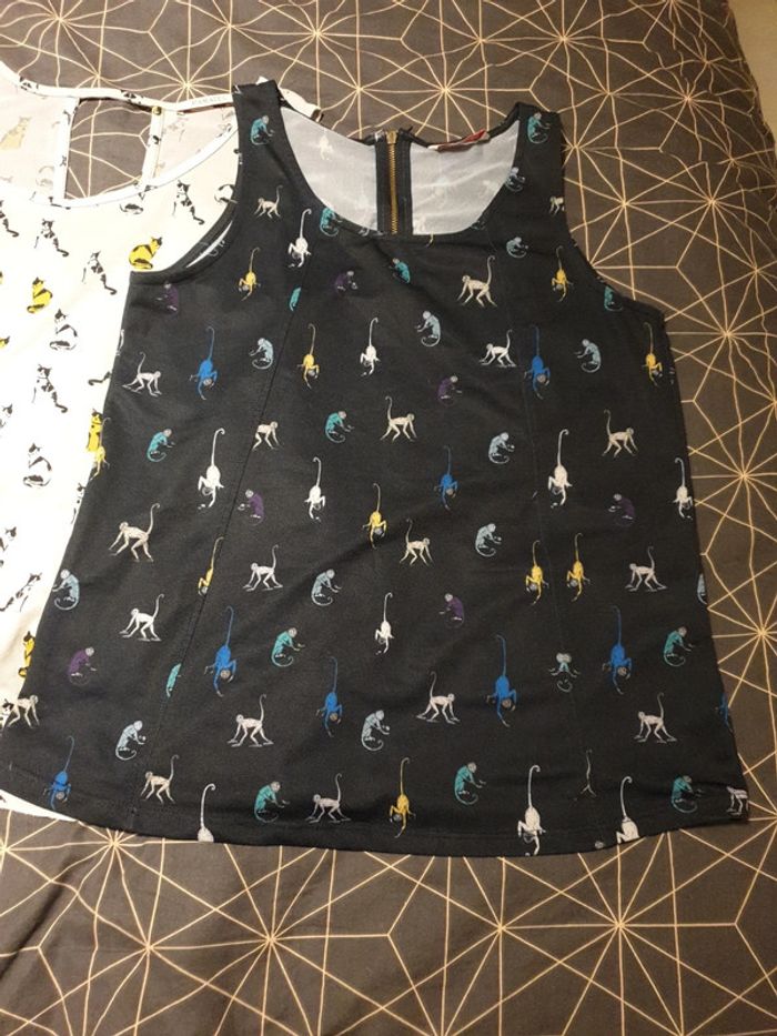 Lot de 2 débardeurs - photo numéro 2