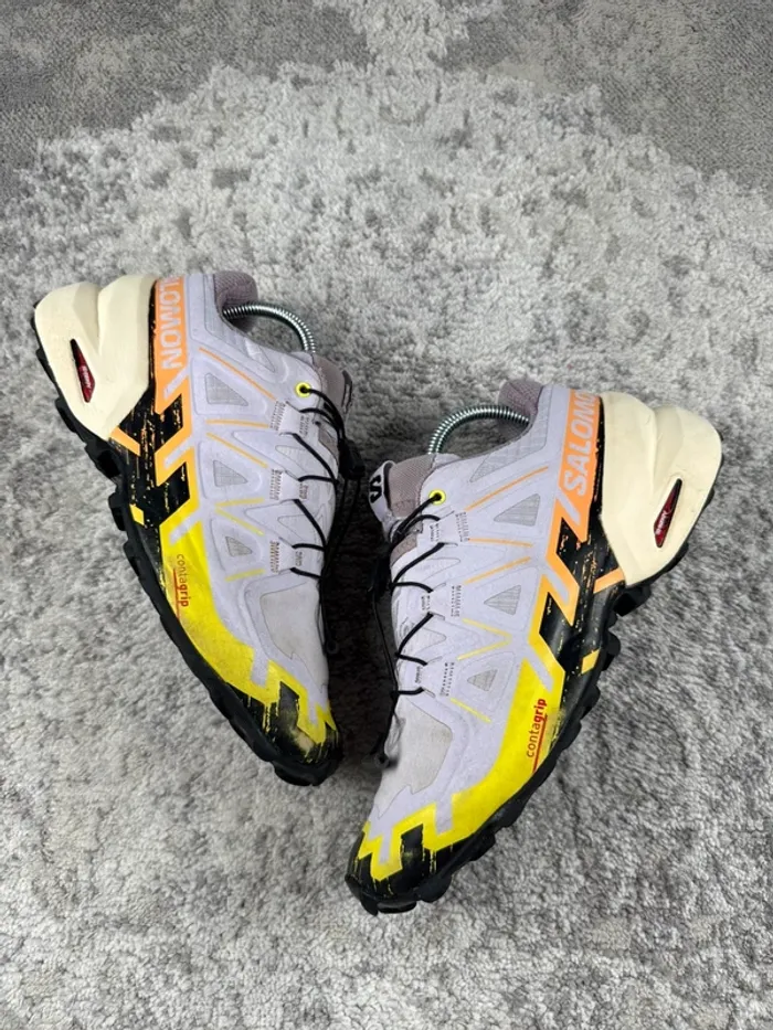 Salomon SpeedCross 6 - Purple & Yellow & Orange
