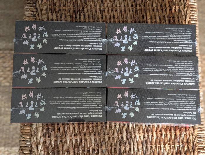 Lot Pokémon de 6 Boites Surprises Évoli Évolutions Prismatiques EV8.5 Scellés Fr - photo numéro 3
