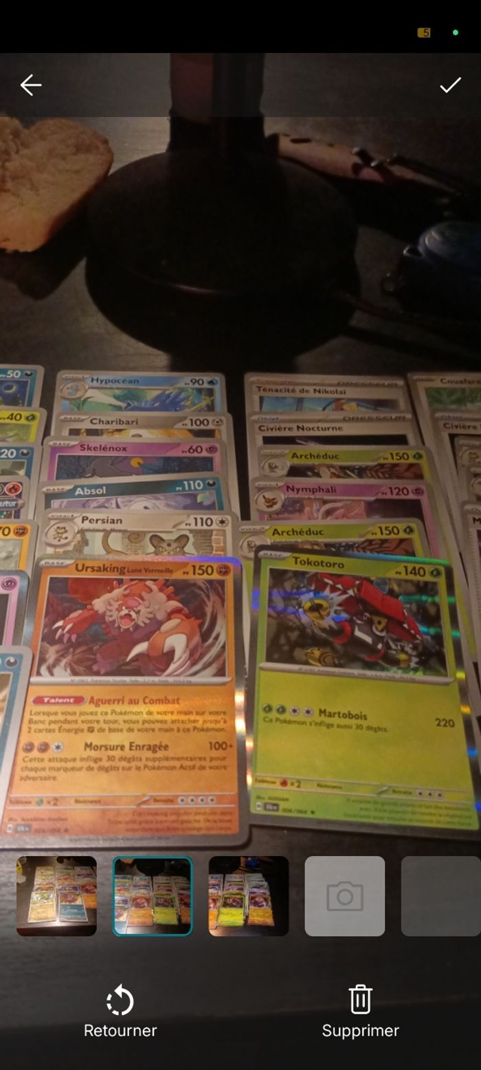 Lot cartes pokémons - photo numéro 5