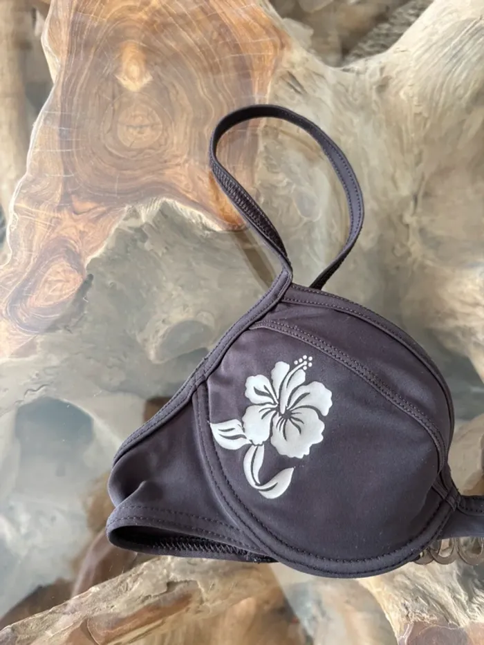 Haut de maillot de bain marron femme 85B - photo numéro 3