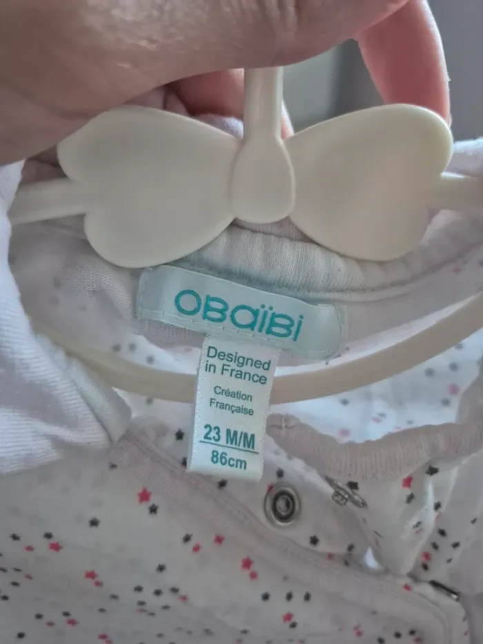 Pyjama obaibi 23 mois 86cm - photo numéro 4