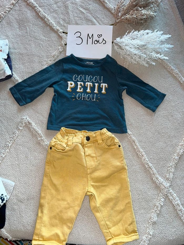 Ensemble 3 mois garçon