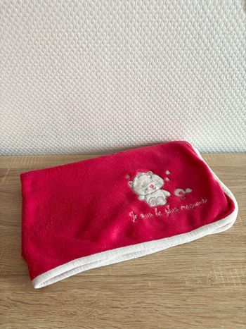 Petite couverture rose Mes petits cailloux