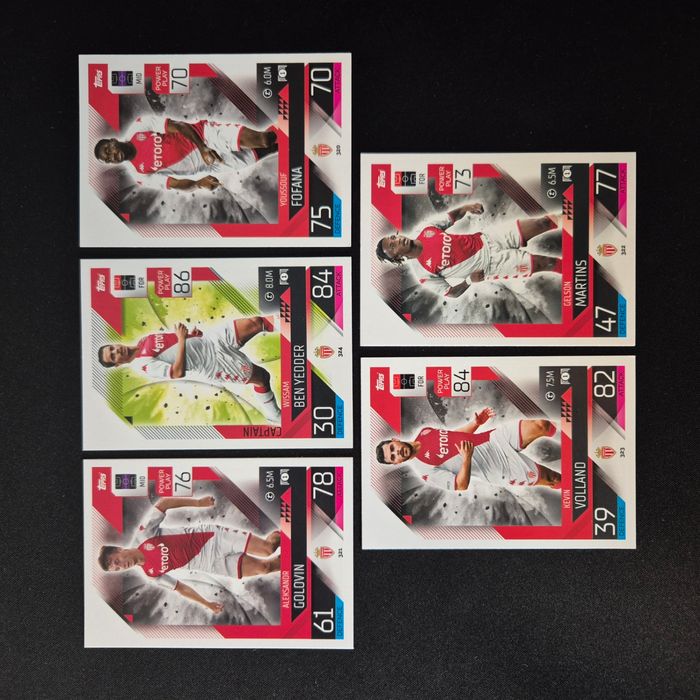 Carte Match Attax : AS Monaco