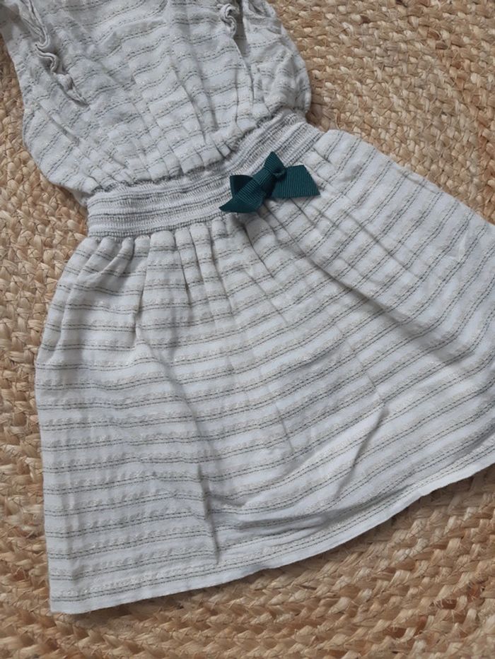 Robe rayée Absorba 18 mois - photo numéro 3