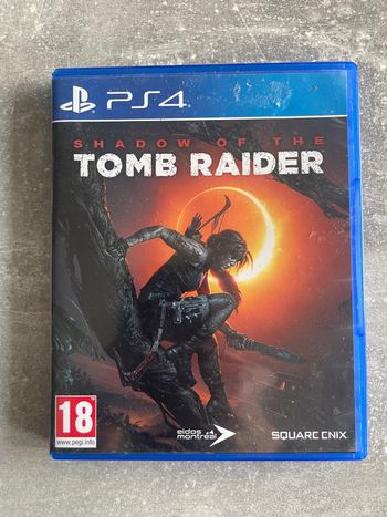 Jeu pour Sony PS4, Shadow of the tomb raider en français.
