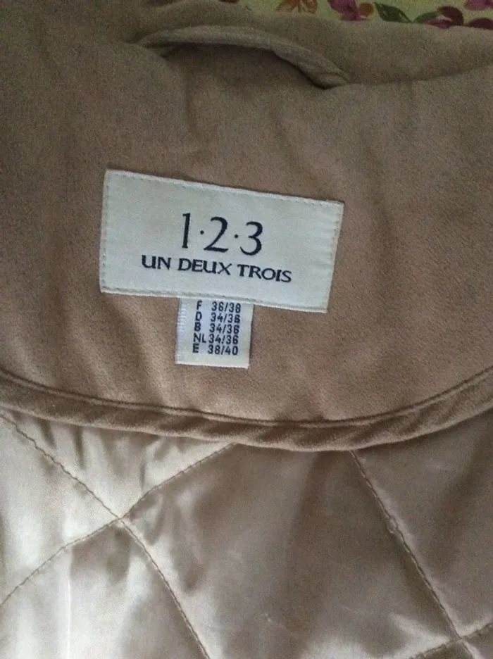 Parka beige foncé - photo numéro 3