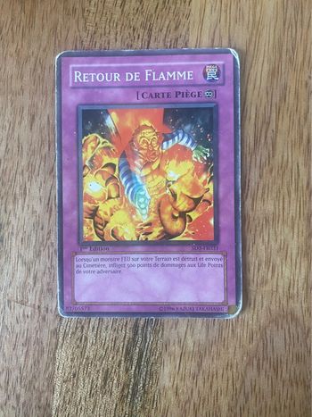 Carte Yu-Gi-Oh! Retour de flamme SD3-FR031