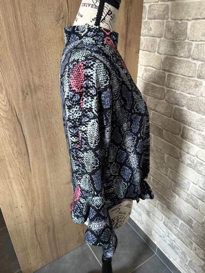 Blouse imprimé serpent taille M - photo numéro 5