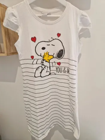 Robe de nuit Snoopy 5/6ans 110/116cm