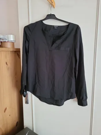 Blouse fluide noire esmara