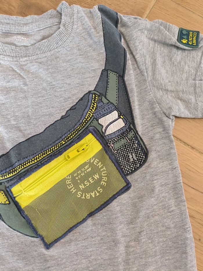 T-shirt mc gris Vertbaudet - photo numéro 2