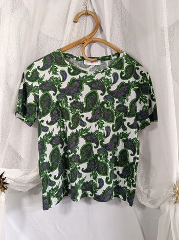 Tee-shirt motif paisley | Sandro | t.1