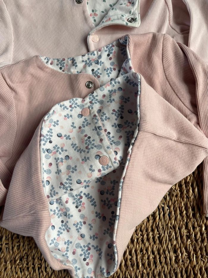 2 vestes réversibles twins - photo numéro 3