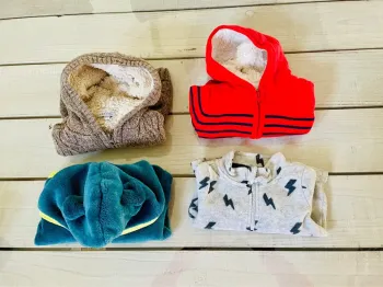 Lot gilet/veste hiver 3 mois