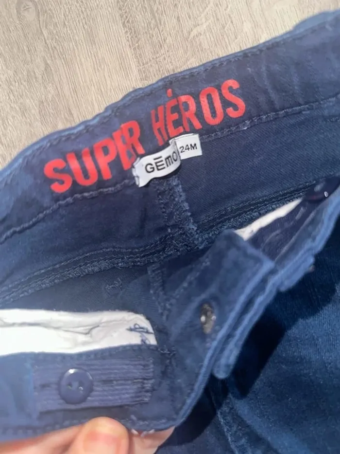 Pantalon jeans élastique - photo numéro 3