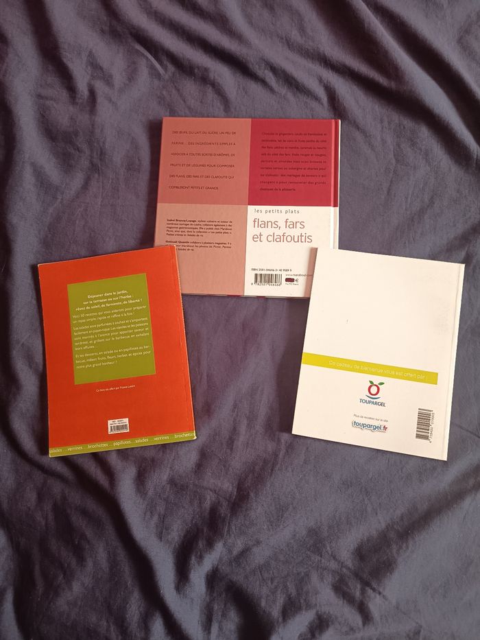 Lots de 3 livre de recettes - photo numéro 2